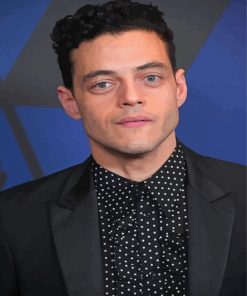 Rami Malek Actor Paint By Numbers