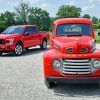 Red Ford Trucks Paint By Numbers