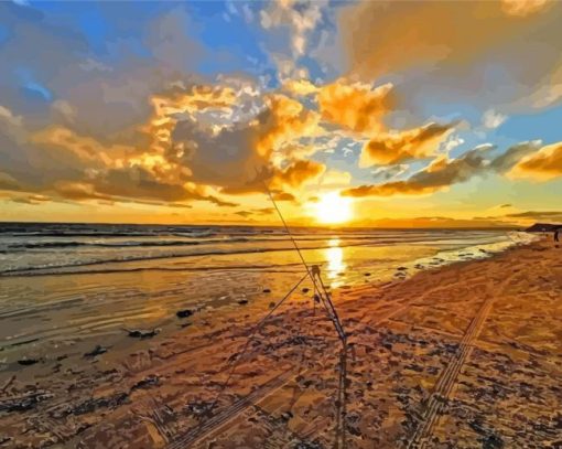 Rossnowlagh Sunset Paint By Numbers