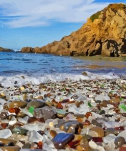 The Glass Beach Paint By Numbers