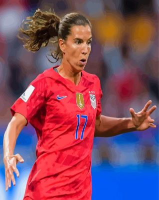 Tobin Heath Player Paint By Numbers