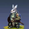 White Rabbit Knight Paint By Numbers