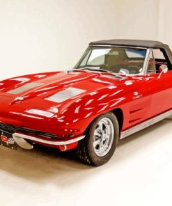 1963 Corvette Chevrolet Paint By Numbers