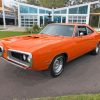 1970 Super Bee In Orange Paint By Numbers