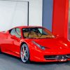 458 Ferrari Car Paint By Numbers
