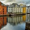 Alesund Norway Buildings Paint By Numbers