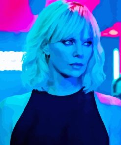 Atomic Blonde Movie Paint By Numbers