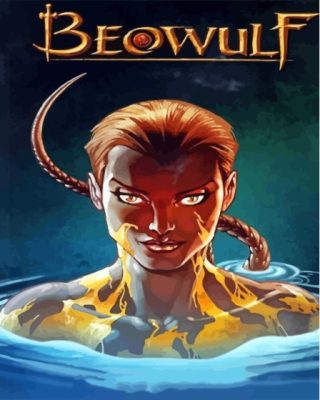 Beowulf Poster Art Paint By Numbers