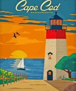 Cape Cod Paint By Numbers