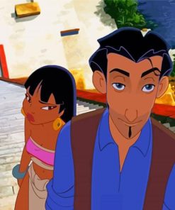 Chel And Tulio The Road To El Dorado Movie Paint By Numbers