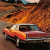 Chevy Monte Carlo Car On Road Paint By Numbers