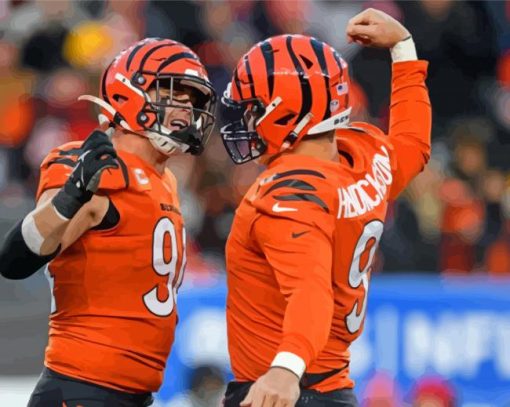 Cincinnati Bengals Players Paint By Numbers