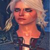 Cirilla Witcher Serie Character Paint By Numbers