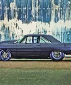 Classic 69 Dodge Dart Car Paint By Numbers