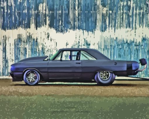 Classic 69 Dodge Dart Car Paint By Numbers