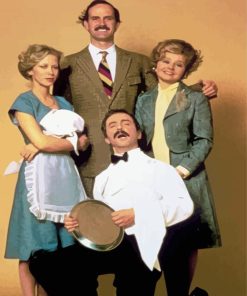 Fawlty Towers Characters Paint By Numbers
