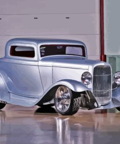 Grey 32 Ford Car Paint By Numbers