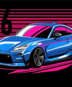 Toyota Gr 86 Car Paint By Numbers