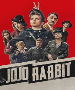 Jojo Rabbit Movie Poster Paint By Numbers