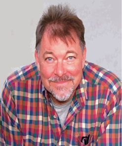 Jonathan Frakes Actor Paint By Numbers