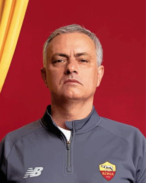 Jose Mourinho Coach Paint By Numbers