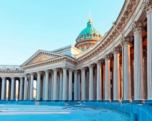 Kazan Cathedral Paint By Numbers