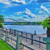 La Crosse Wisconsin Riverside Park Paint By Numbers