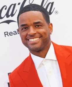 Larenz Tate Smiling Paint By Numbers