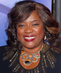 Loretta Devine Smiling Paint By Numbers