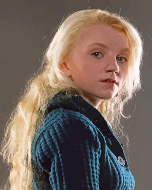 Luna Lovegood Paint By Numbers