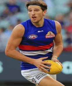Marcus Bontempelli Australian Rules Football Player Paint By Numbers