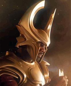 Marvel Superpower Heimdall Paint By Numbers