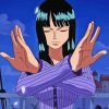 Nico Robin Anime Character Paint By Numbers
