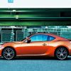 Orange Toyota Gr 86 Car Paint By Numbers