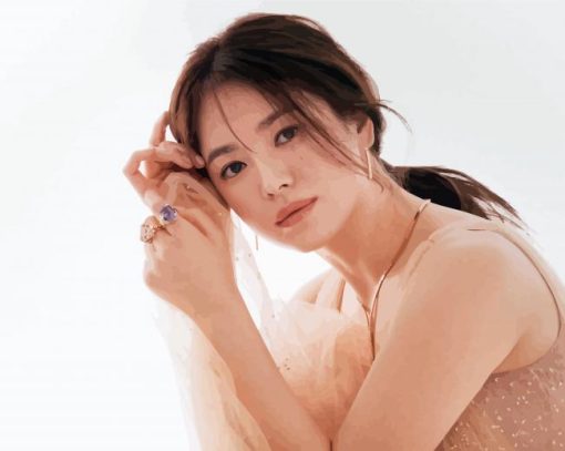 South Korean Song Hye Kyo Paint By Numbers