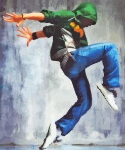 Street Dance Boy Paint By Numbers