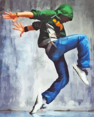 Street Dance Boy Paint By Numbers