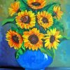 Sunflowers Vase Art Paint By Numbers