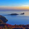 Sunset At Rhossili Bay Worms Head Paint By Numbers