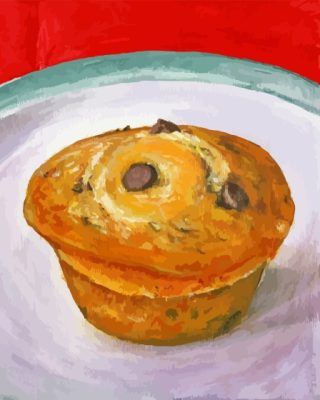 Sweet Muffin Paint By Numbers