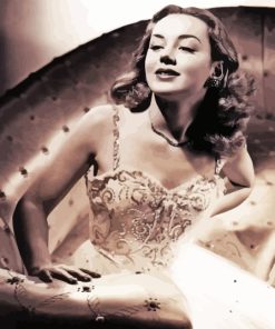 The Beautiful Actress Anne Shirley Paint By Numbers