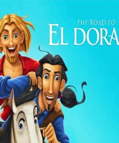 The Road To El Dorado Adventure Movie Paint By Numbers
