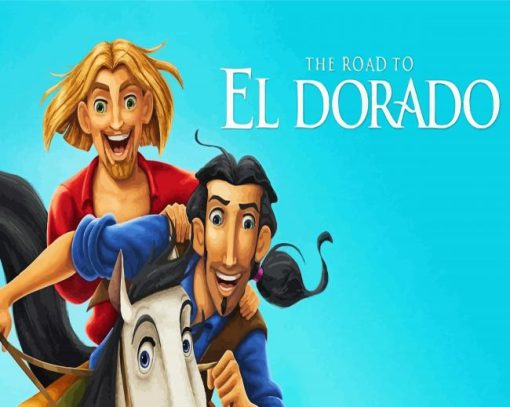 The Road To El Dorado Adventure Movie Paint By Numbers