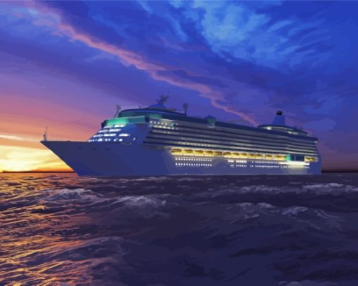 The Royal Caribbean Cruise Ship Paint By Numbers