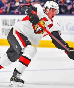 Thomas Chabot Ottawa Senators Player Paint By Numbers