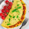 Vegan Tomato Omelette Paint By Numbers