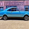 Vintage Blue Holden Monaro Car Paint By Numbers