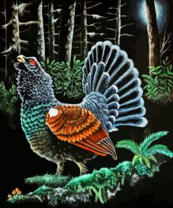 Western Capercaillie Paint By Numbers