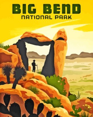 Big Bend National Park Paint By Numbers