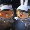 Brown And Cony In Space Paint By Numbers